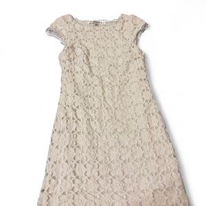 Max Studio White Lace Dress